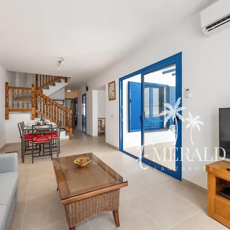 Casa Papagayo Rocas - Heated Pool & Air Conditioning - Emerald Lanzarote بيت للعطل بلايا بلانكا