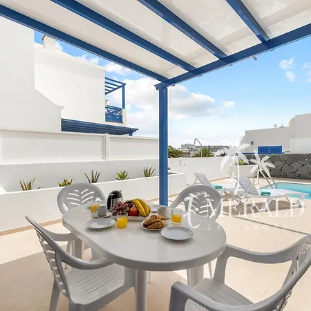 Casa Papagayo Rocas - Heated Pool & Air Conditioning - Emerald Lanzarote بيت للعطل بلايا بلانكا